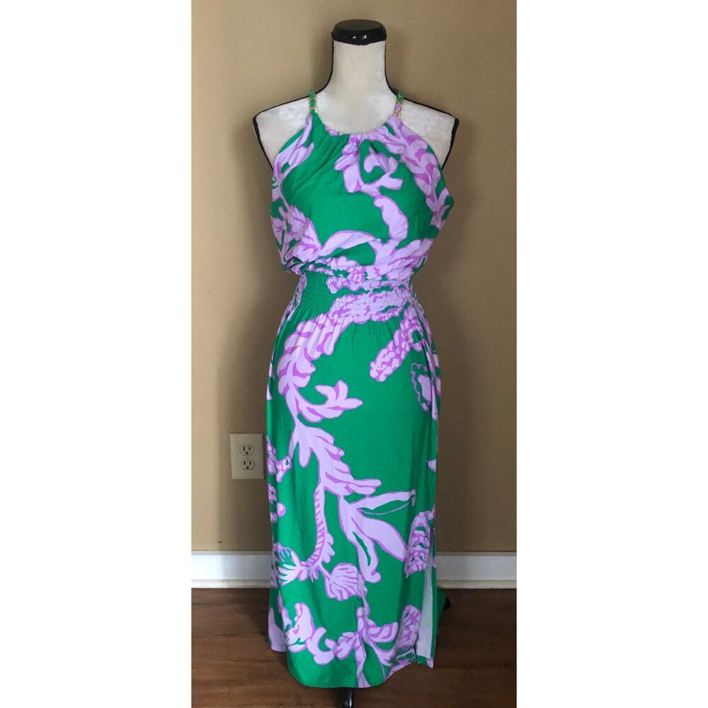 NWOT Lilly Pulitzer Gracelyn halter midi dress - Picture 14 of 16
